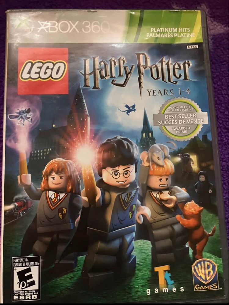LEGO Harry Potter Years 1-4 Platinum Hits Microsoft Xbox 360