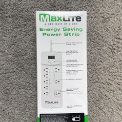 MAXLITE ENERGY SAVING POWER STRIP