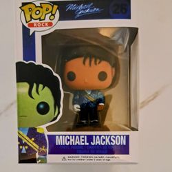 Funko POP! Rock Michael Jackson #26 Rare Vinyl Figure.