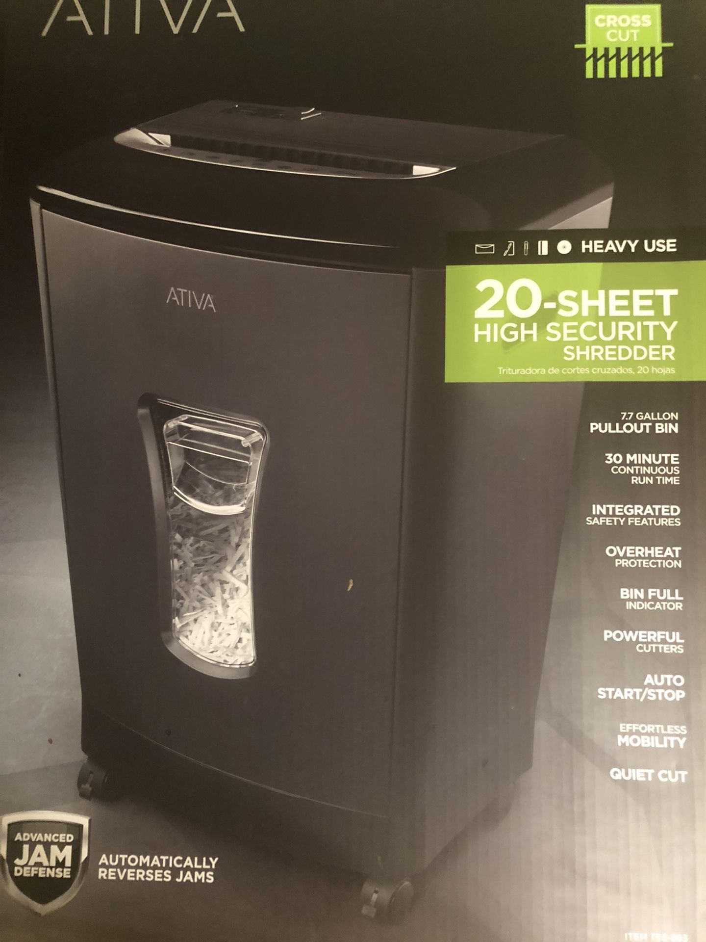 Ativa Paper Shredder