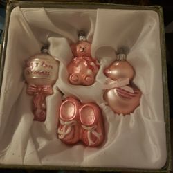Brand New Baby's First Christmas Ornaments