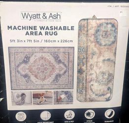Wyatt and ash area rug