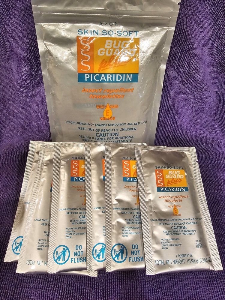 Skin So Soft Bug Guard Picaridin Towelettes
