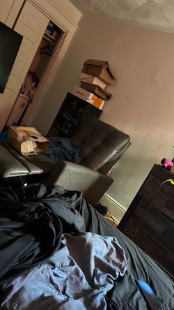 A recliner chair