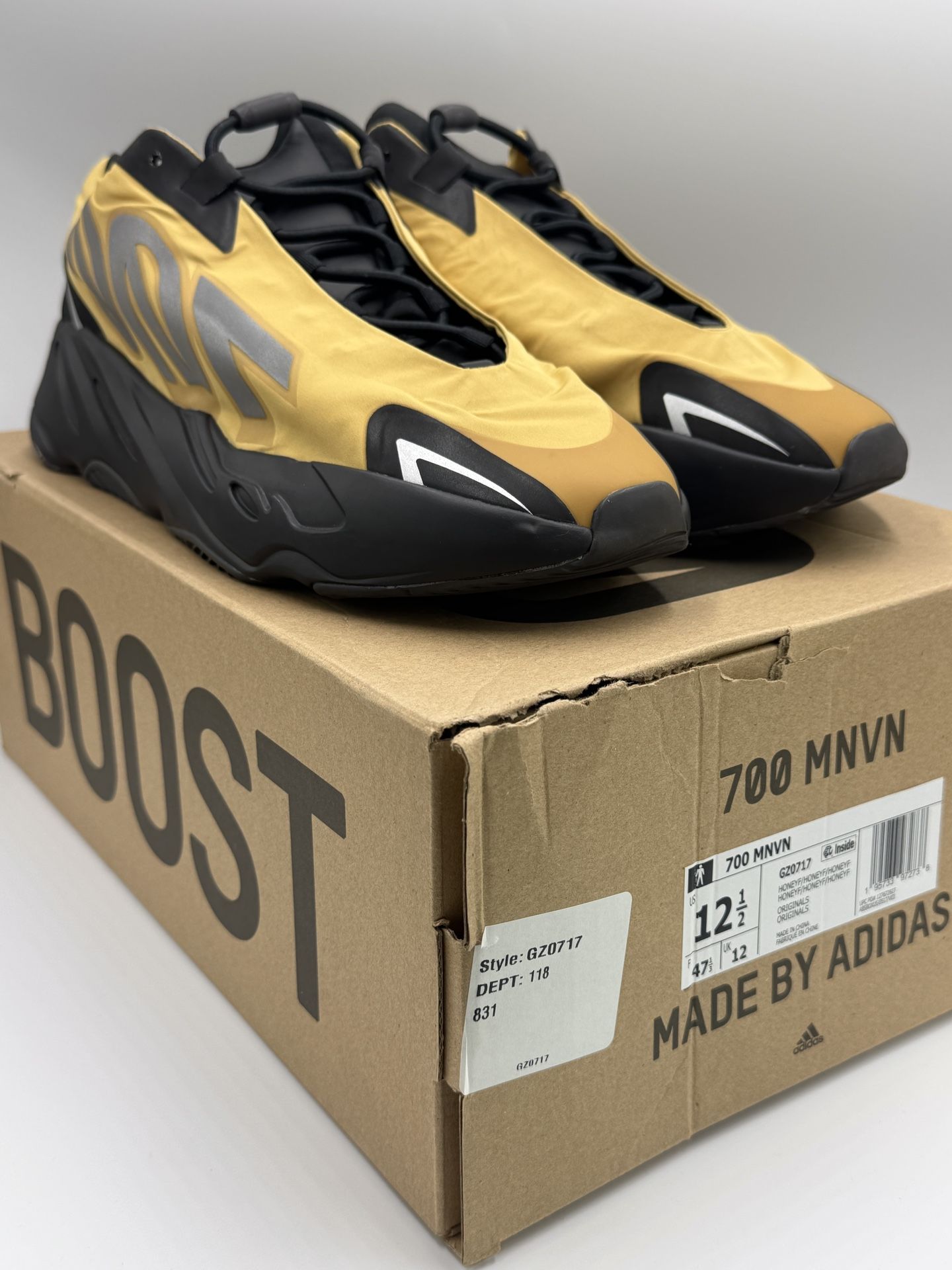 Adidas Yeezy Boost 700 MNVN Honey Flux Kanye West GZ0717 Men's Runner Trainer