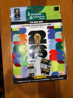 FIFA 2026 WC Panini Sticker Collection Pack