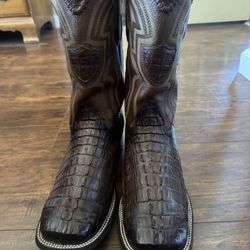 Men’s Wild West Classic Caiman Boots 
