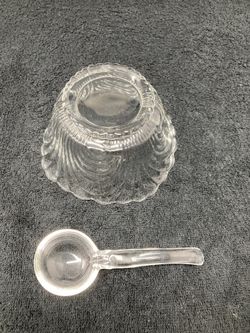 CAMBRIDGE CAPRICE MAYONNAISE BOWL & SPOON