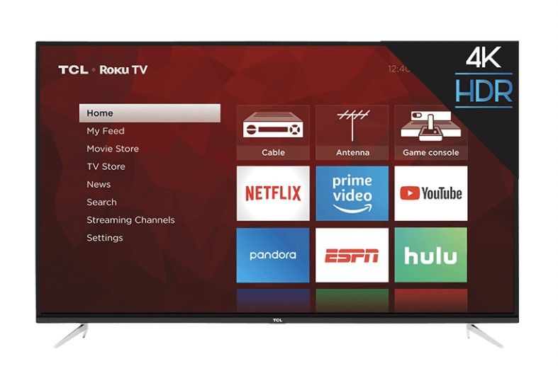 TCL 55" CLASS 4-SERIES 4K UHD HDR ROKU SMART TV - 55S423