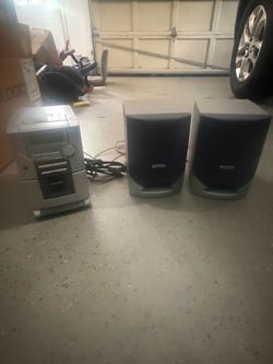 Philips MC118 Micro Hi-Fi Stereo Systems (2 sets) – CD/Cassette/Radio
