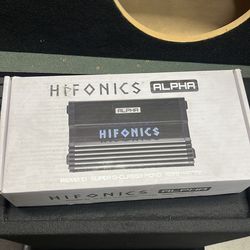 Hifonics Alpha Series Monoblock Class D Bass Amplifier 1 Channel Bass