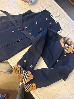 Burberry Navy  dress and Coat