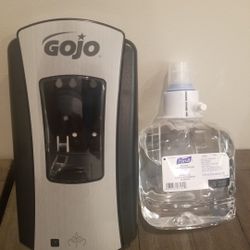 Hand Cleaner and Touchless Dispenser