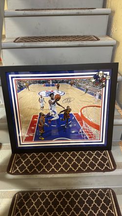 Joel Embiid Autographed Picture