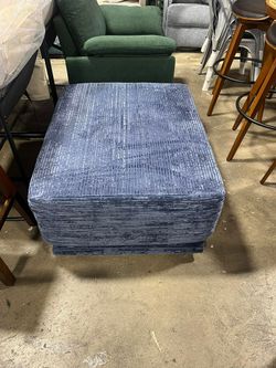 New -Upholstered Flannel Ottoman Cloud Ottoman