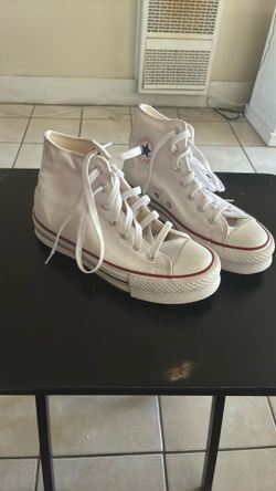 White High Top Converse