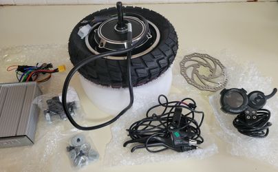 Electric Scooter JinSiChuang Hub Wheel Tire Motor Kit 60V 1500W Motor Set