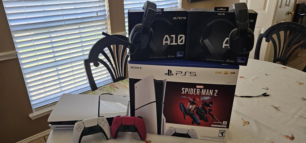450 for ps5 only (no extra controller or headphones) 500 for whole set