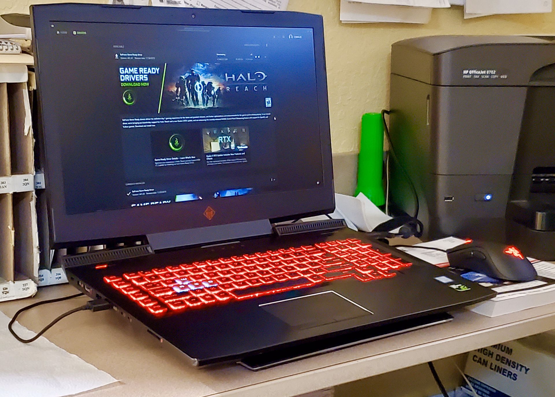 HP Omen 17t - 17.3” Gaming Laptop with 120Hz G-Sync Display