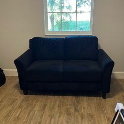 Black - Loveseat - 57 x 32 X 32