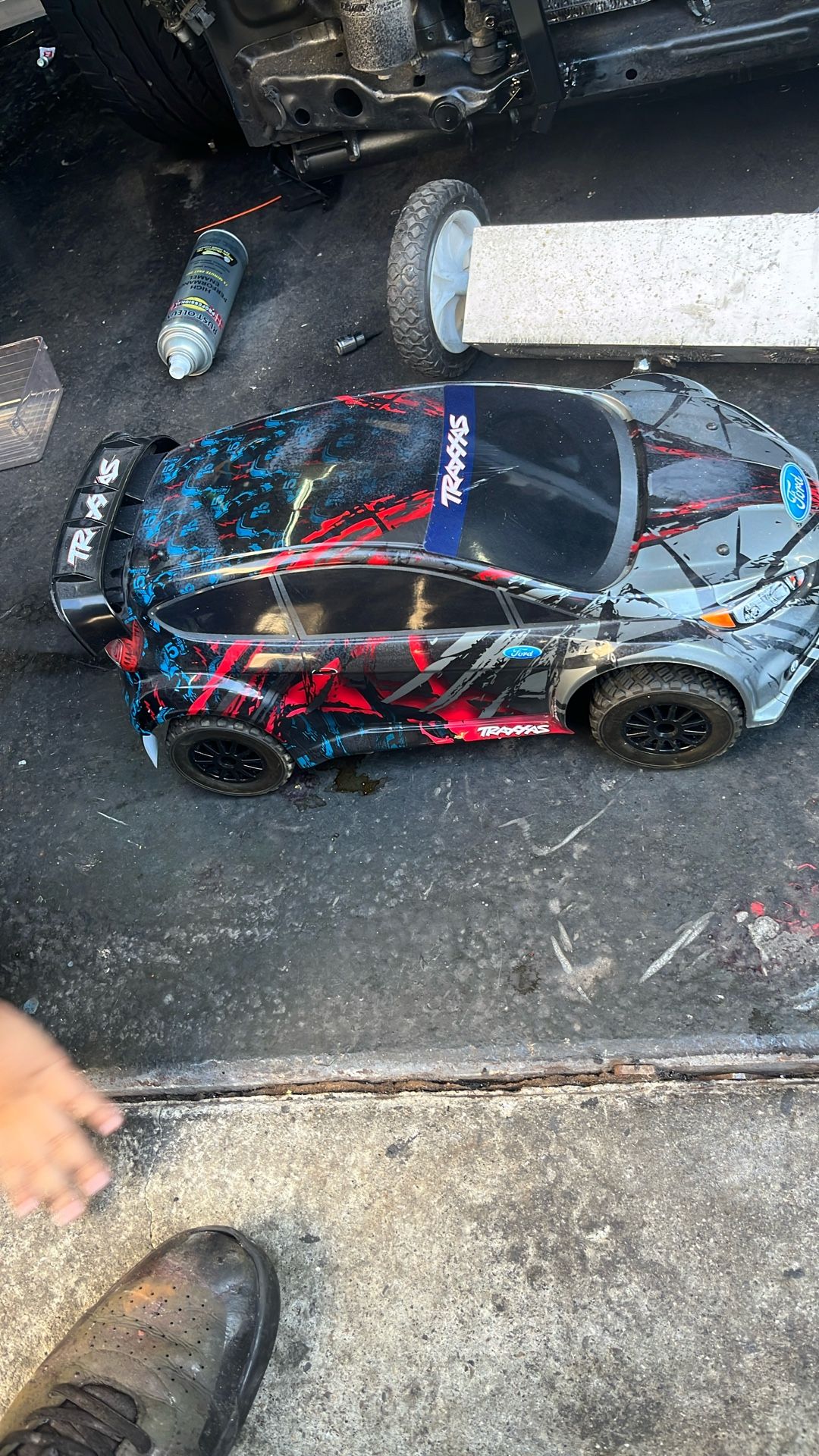 Traxxas Rally Car Vxl Upgraded 