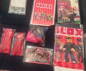 Roblox theme birthday party