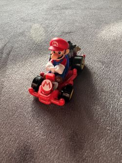 Hot Wheels Mario Kart Mario Diecast Car [Pipe Frame Loose] 2020 Mattel Thailand  Metal go kart hotwheels of Mario from Mario kart.  GRN15 R14. In good
