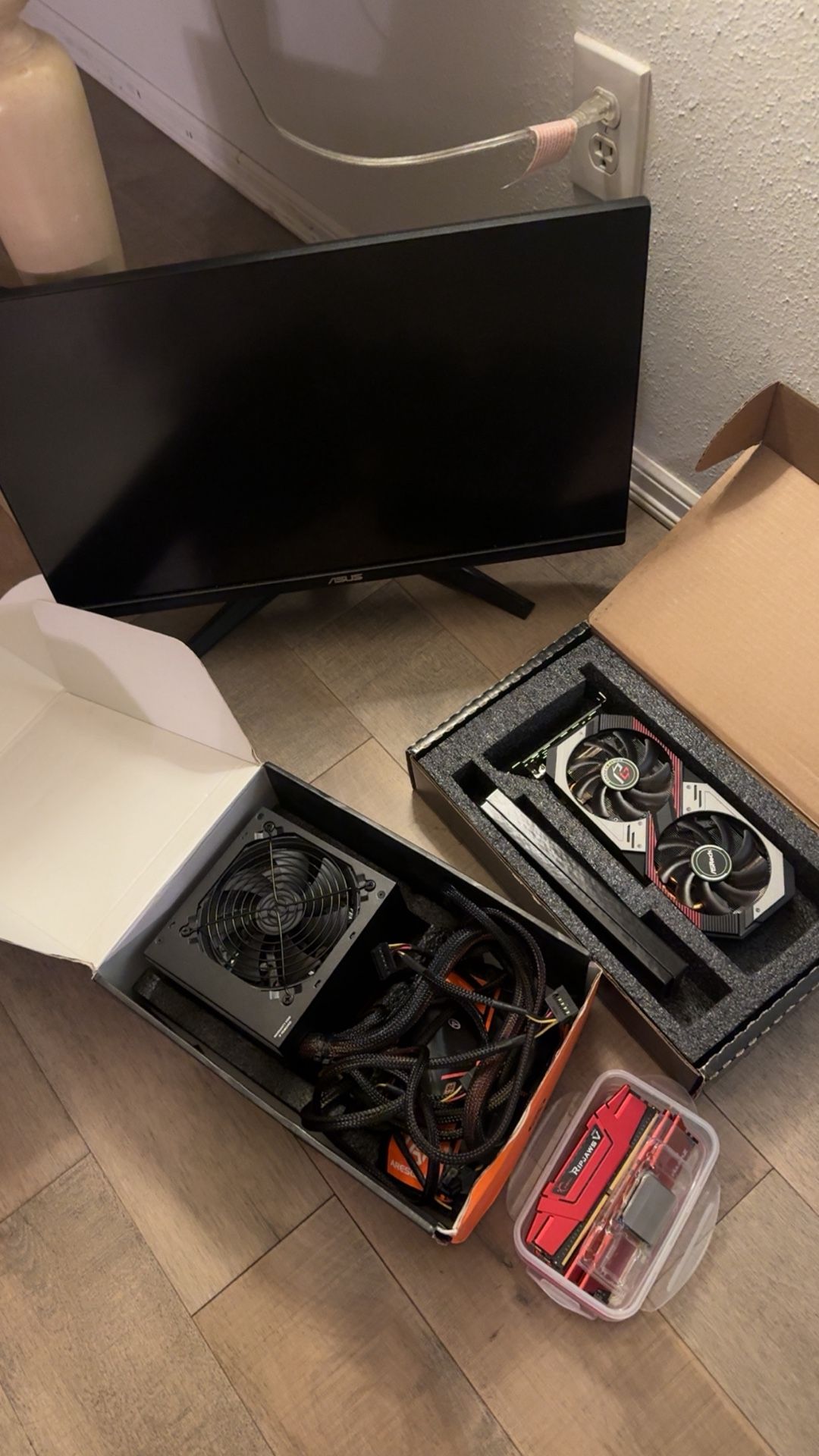 Monitor And Pc Parts I Need To Get Rid Of