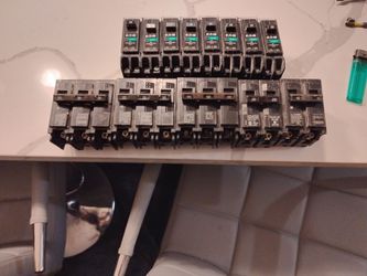 Three phase and single phase circuit breakers including Arc faults