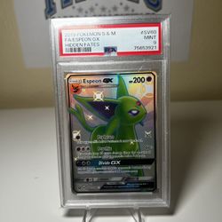 PSA 9 Shiny Espeon GX!!