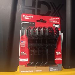 Milwaukee 5pcs Multitool Blade Set