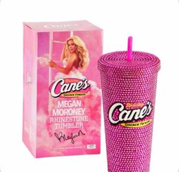 Raising Cane's Megan Moroney Rhinestone Tumbler