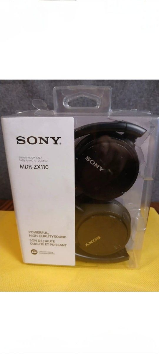 Sony MDR-ZX110 Wired On-Ear Headphones