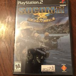 SOCOM II U.S. Navy Seals on Playstation 2
