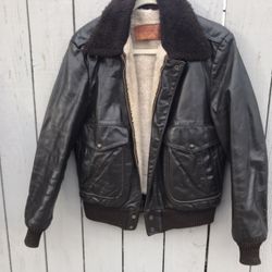 Vintage 60s William Berry Leather Jacket 