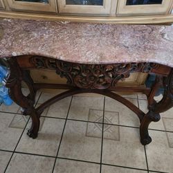 Antique Marble Table