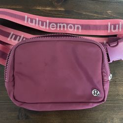 Lululemon Pink Everywhere Belt