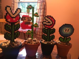 Piranha and Ice flowers Mario bros