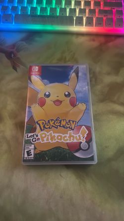 Pokémon let’s go pikachu