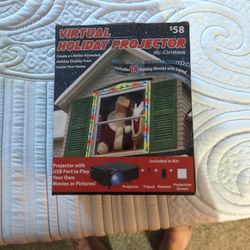 Christmas Virtual Holiday Projector 