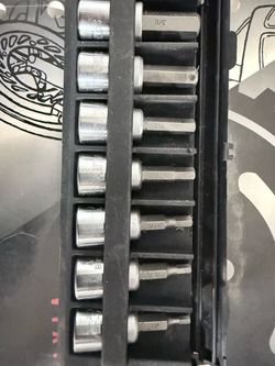 SAE Hex Allen bit set - Stanley