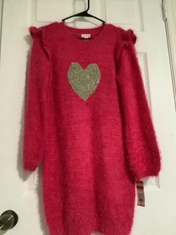 Cat And Jack Heart Sweater