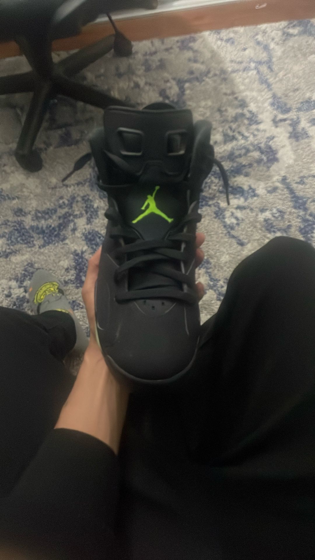 Jordan’s 6s Retro Green And Black