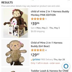 Monkey Kids Harness