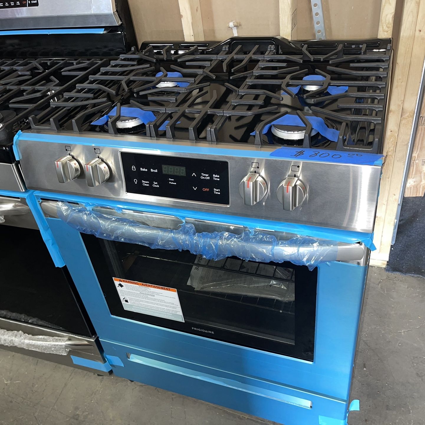 Brand New Frigidaire Gas Slide In Range 6 months warranty for Sale in