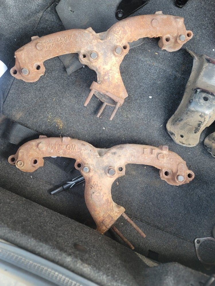 SBC 67-72 HEADERS/MOTOR MOUNT TOWERS