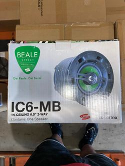 Beale Street Audio IC6-MB in Ceiling Speaker