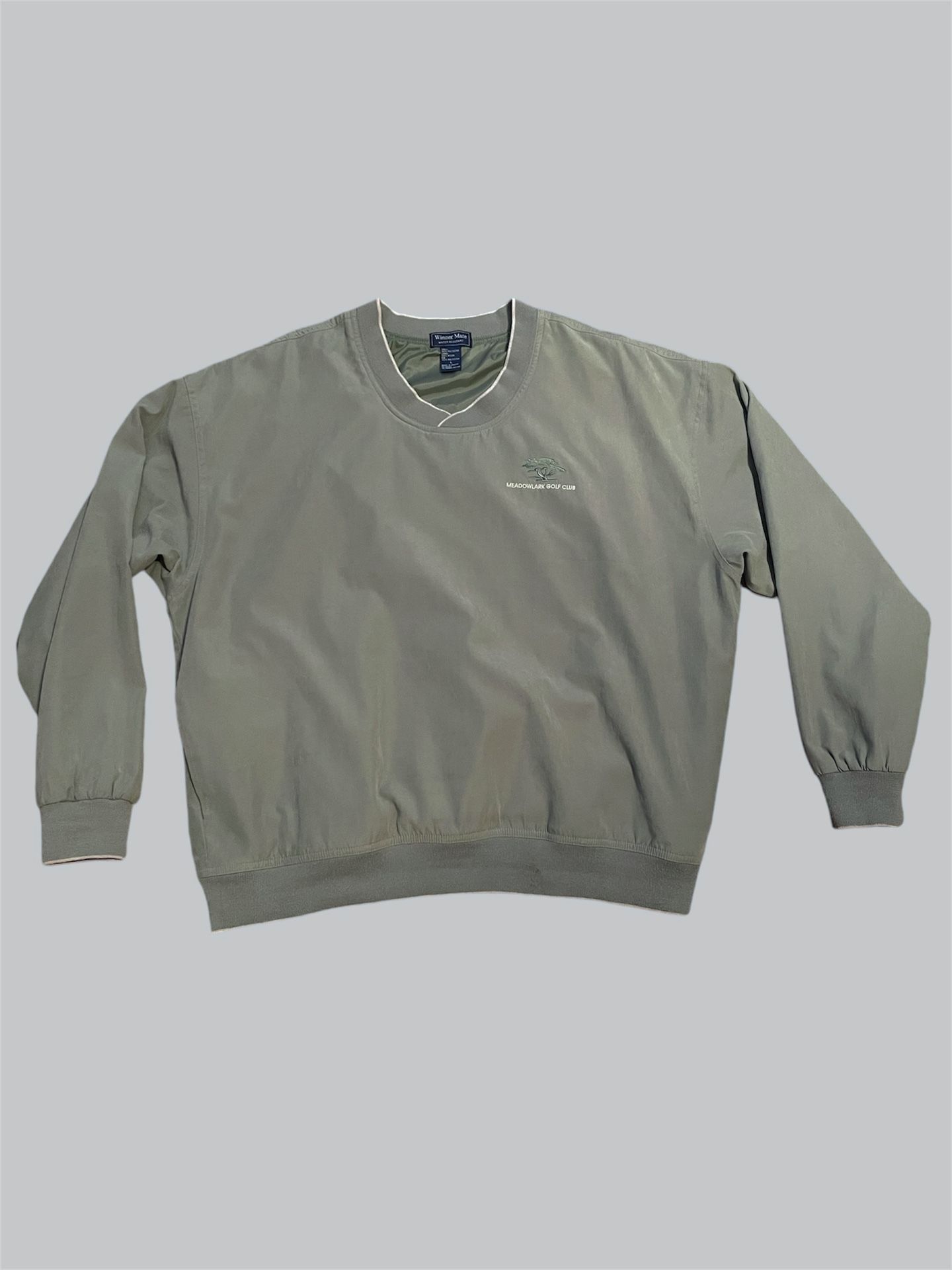 Pebble beach Golf Club vintage y2k light green crewneck sweatshirt Size Large