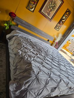 CAMA King size co. Colchon pilow top