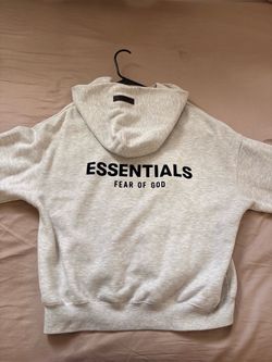 Fear of God Essentials Hoodie Light Oatmeal